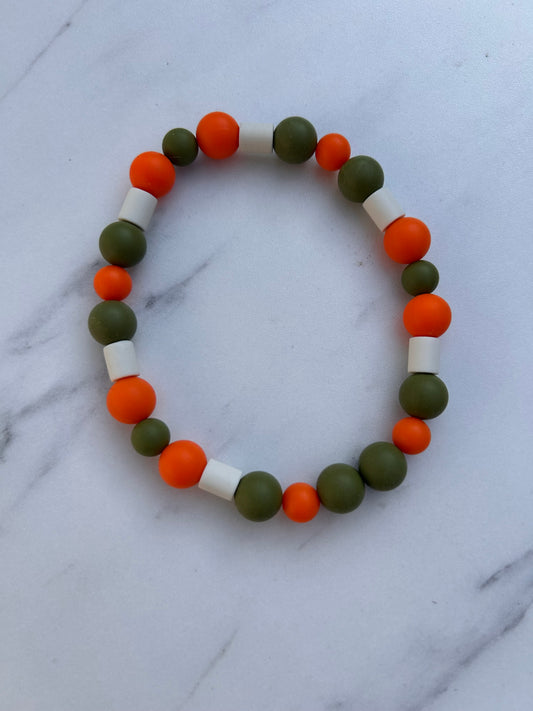 Orange anti-tekenhalsband