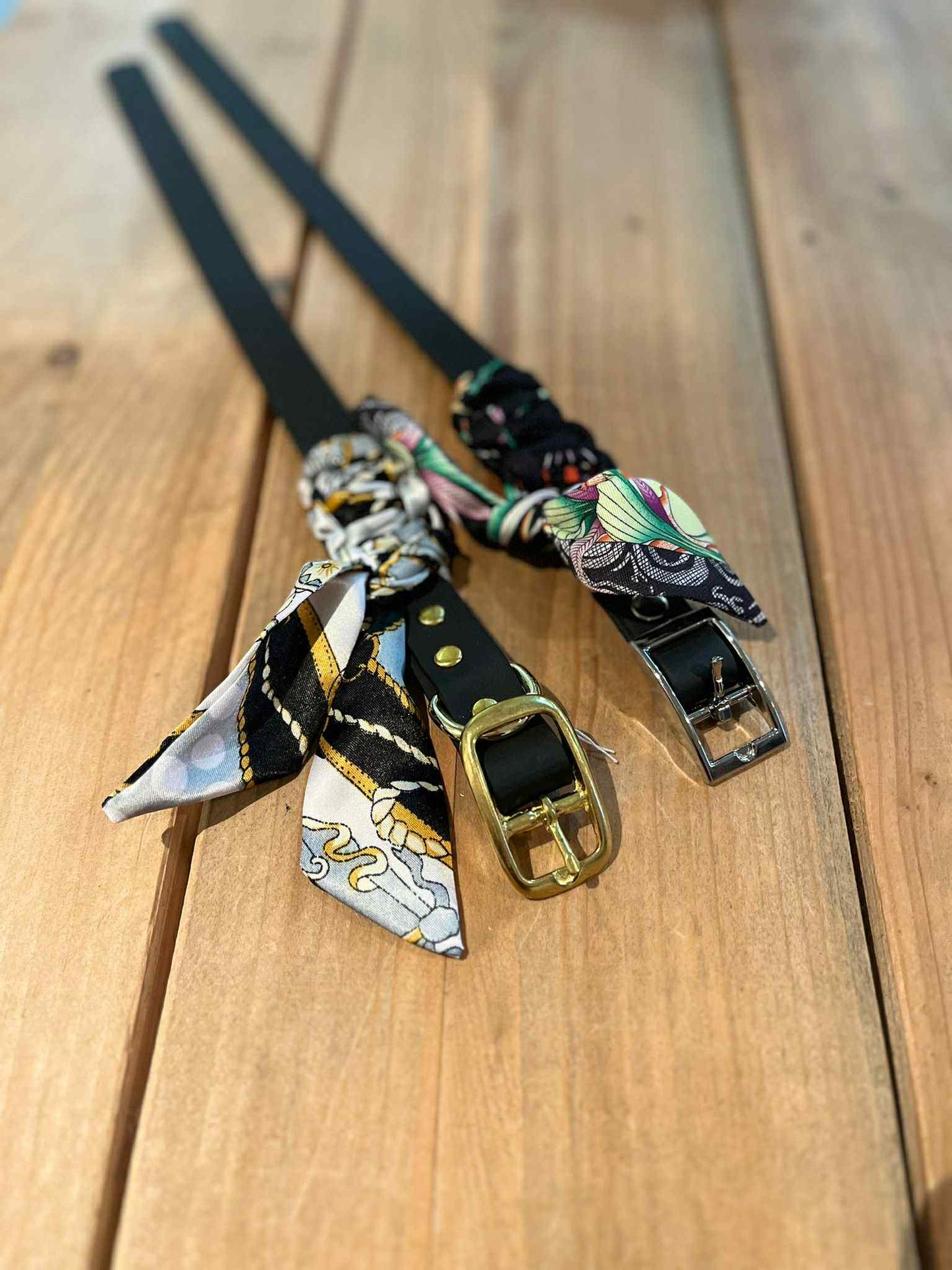 Halsband met sjaaltje
