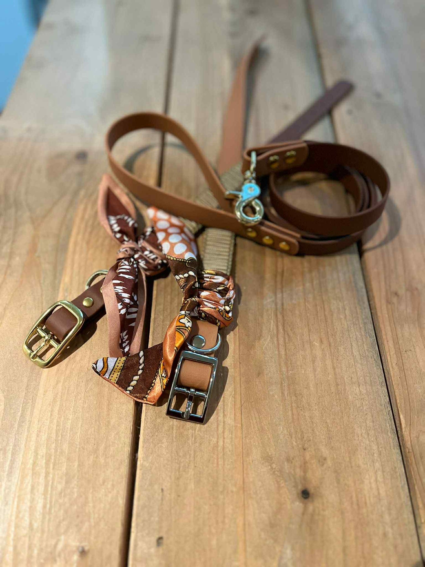 Halsband met sjaaltje