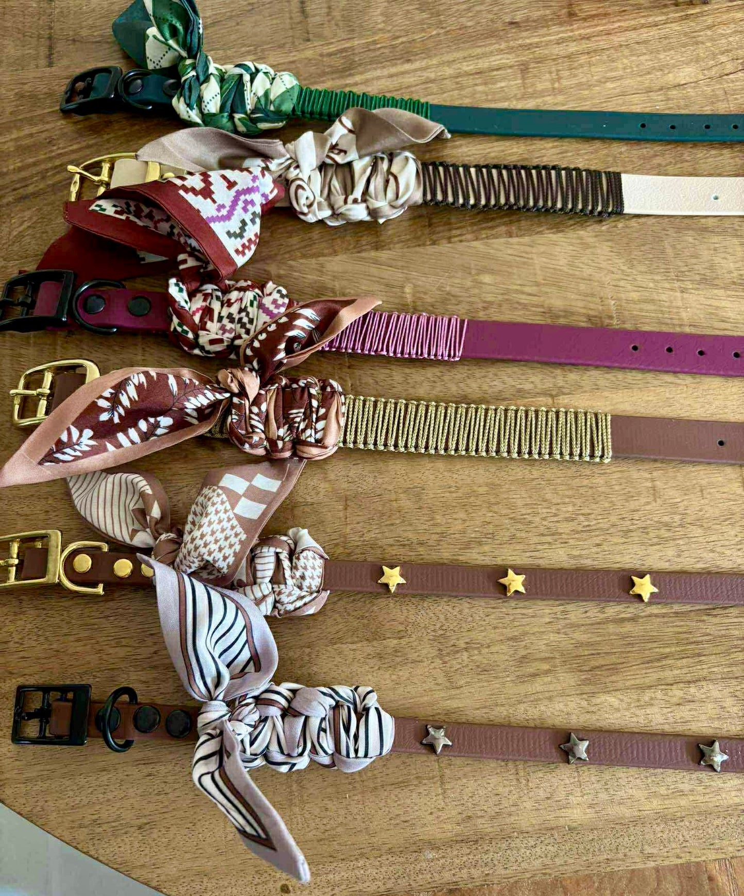 Halsband met sjaaltje