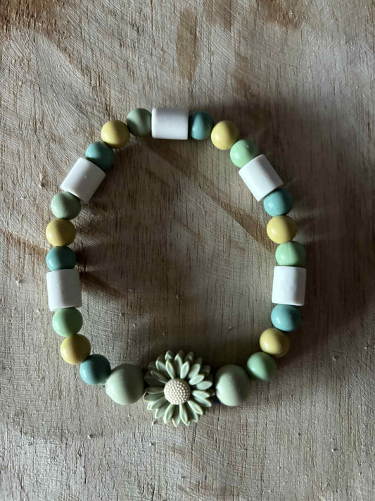 Pastel groene anti-tekenhalsband