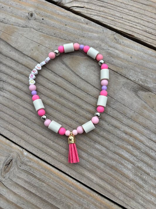Roze anti-tekenhalsband
